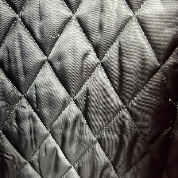 LL Bean Womens Blazer/Jacket 12R Red 70% Wool 30% Lambswool Quilted Lining EUC - Picture 8 of 13